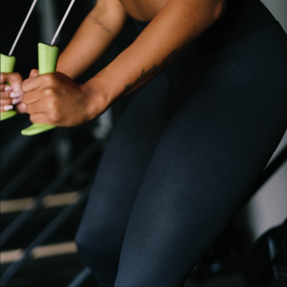 Black Vibration Zyia Leggings 14-16